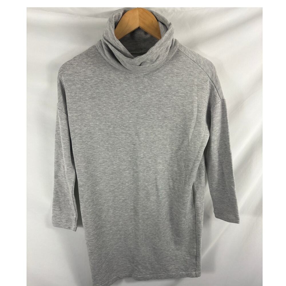 GAP Heather Grey Mock Neck Sweater Dress Size XSP